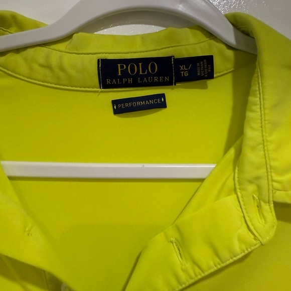 Polo by Ralph Lauren Men's Yellow Polo Shirt - Picture 2 of 4